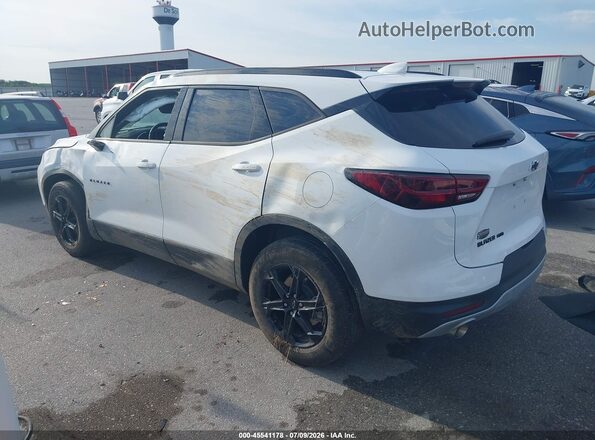 3GNKBHR49PS233540 2023 CHEVROLET BLAZER White Trasero izquierdo