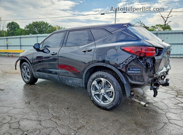 3GNKBHR4XPS149470 2023 CHEVROLET BLAZER Black Trasero izquierdo
