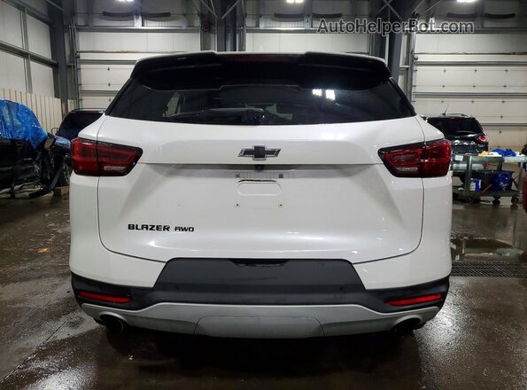3GNKBHR4XSS107518 2025 CHEVROLET BLAZER White Հետևի տեսք