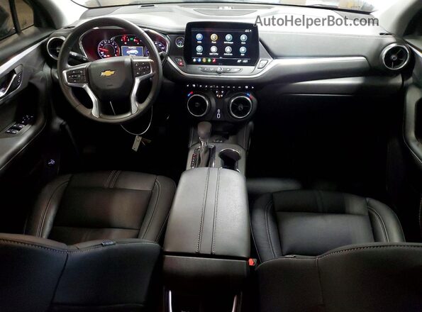 3GNKBHR4XSS107518 2025 CHEVROLET BLAZER White Առջևի վահանակի տեսք