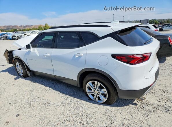 3GNKBHRS0LS606957 2020 CHEVROLET BLAZER White Trasero izquierdo
