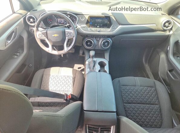 3GNKBHRS0LS688611 2020 CHEVROLET BLAZER White Widok deski rozdzielczej