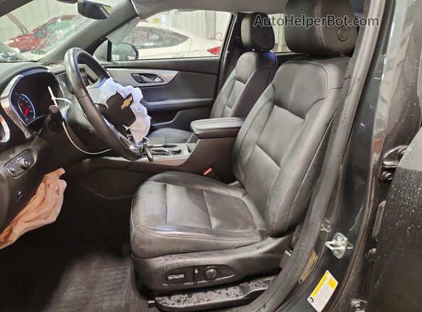 3GNKBHRS1KS689331 2019 CHEVROLET BLAZER Gray Front interior view