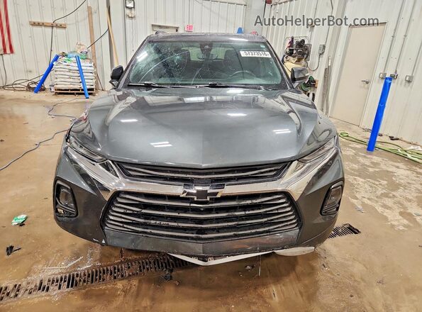 3GNKBHRS1KS689331 2019 CHEVROLET BLAZER Gray Front view