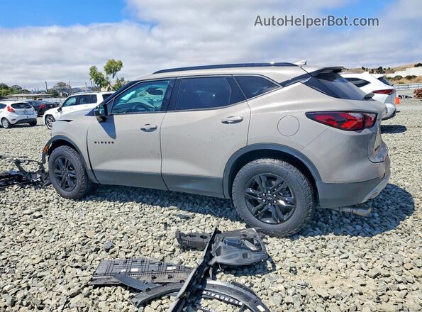 3GNKBHRS1MS526049 2021 CHEVROLET BLAZER Gray Задня ліва чверть