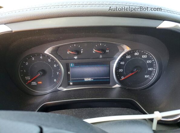 3GNKBHRS1MS526049 2021 CHEVROLET BLAZER Gray Вид щитка приладів
