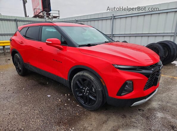 3GNKBHRS2LS688478 2020 CHEVROLET BLAZER Red Delantero derecho