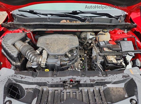 3GNKBHRS2LS688478 2020 CHEVROLET BLAZER Red Vista del compartimento del motor