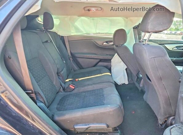 3GNKBHRS2MS542129 2021 CHEVROLET BLAZER Gray Вид задніх сидінь