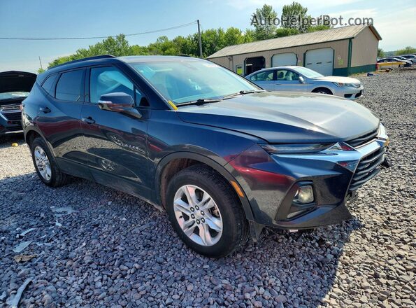 3GNKBHRS2MS542129 2021 CHEVROLET BLAZER Gray Передня права чверть