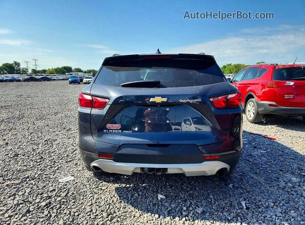 3GNKBHRS2MS542129 2021 CHEVROLET BLAZER Gray Вид ззаду