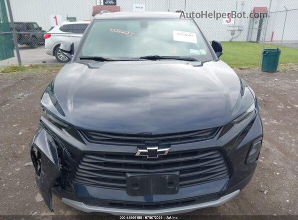 3GNKBHRS3LS606970 2020 CHEVROLET BLAZER Blue Instrument cluster view
