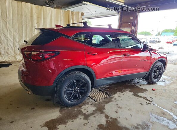 3GNKBHRS3MS527011 2021 CHEVROLET BLAZER Red Հետևի աջ