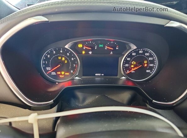 3GNKBHRS3MS527011 2021 CHEVROLET BLAZER Red Սարքավորումների վահանակի տեսք