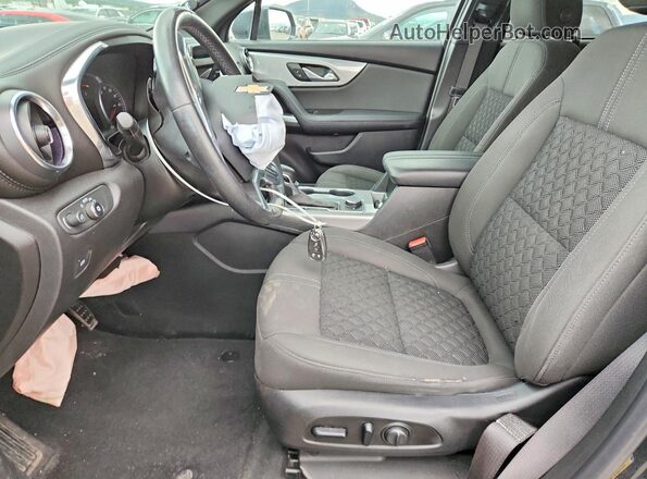 3GNKBHRS4LS560050 2020 CHEVROLET BLAZER Угольный Вид салона спереди