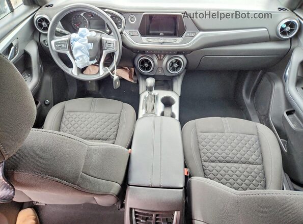 3GNKBHRS4LS560050 2020 CHEVROLET BLAZER Угольный Вид панели приборов