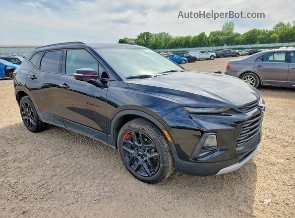 3GNKBHRS6MS513118 2021 CHEVROLET BLAZER Черный Передняя правая четверть
