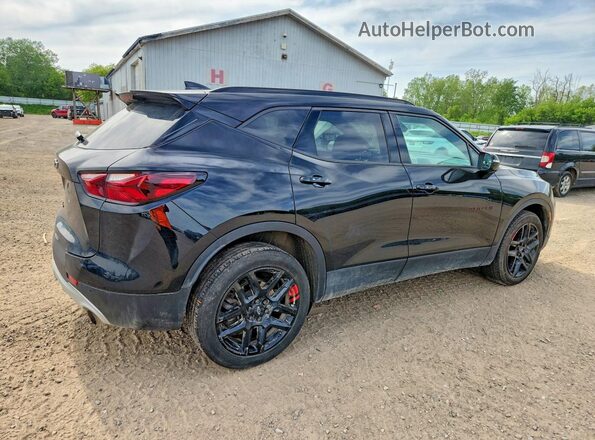 3GNKBHRS6MS513118 2021 CHEVROLET BLAZER Черный Задняя правая четверть