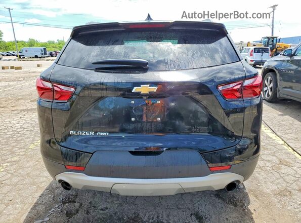 3GNKBHRS7LS595018 2020 CHEVROLET BLAZER Black Rear view