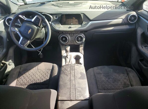 3GNKBHRS7MS513029 2021 CHEVROLET BLAZER Gray Vista del salpicadero