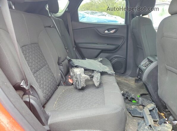 3GNKBHRS7MS545642 2021 CHEVROLET BLAZER Красный Вид задней части салона