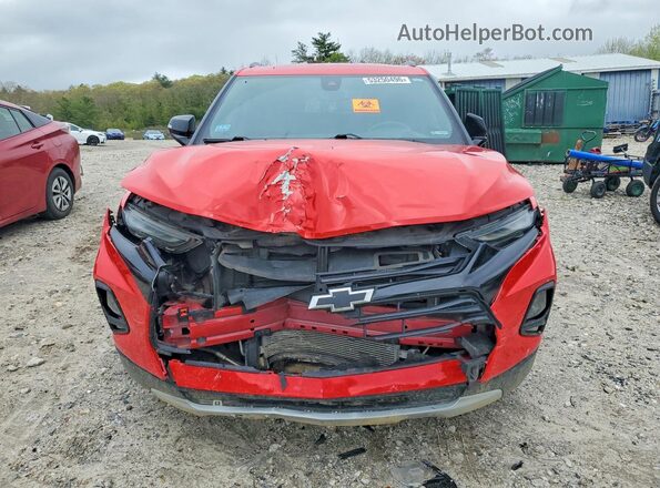 3GNKBHRS7MS545642 2021 CHEVROLET BLAZER Красный Вид спереди
