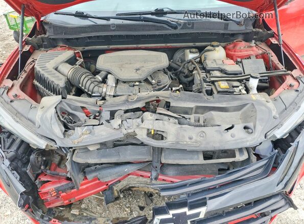 3GNKBHRS7MS545642 2021 CHEVROLET BLAZER Красный Вид подкапотного пространства