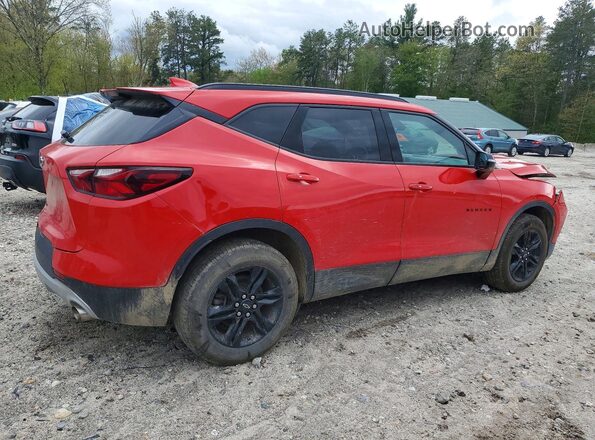 3GNKBHRS7MS545642 2021 CHEVROLET BLAZER Красный Задняя правая четверть