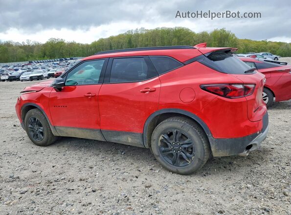 3GNKBHRS7MS545642 2021 CHEVROLET BLAZER Красный Задняя левая четверть