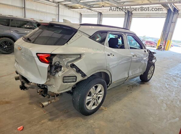 3GNKBHRS8LS637938 2020 CHEVROLET BLAZER Silver Tył prawy