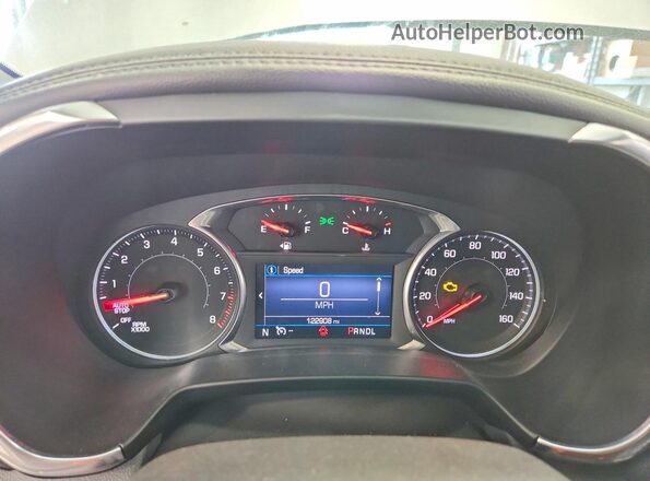 3GNKBHRS8LS637938 2020 CHEVROLET BLAZER Silver Widok zestawu wskaźników