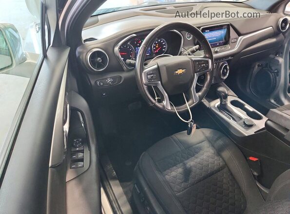 3GNKBHRS8LS637938 2020 CHEVROLET BLAZER Silver Widok deski rozdzielczej