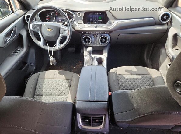 3GNKBHRS8LS691708 2020 CHEVROLET BLAZER Black Առջևի վահանակի տեսք