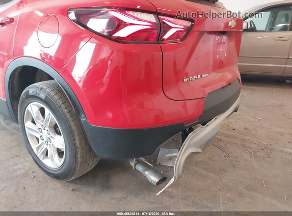 3GNKBHRS9LS623367 2020 CHEVROLET BLAZER Red Widok z przodu