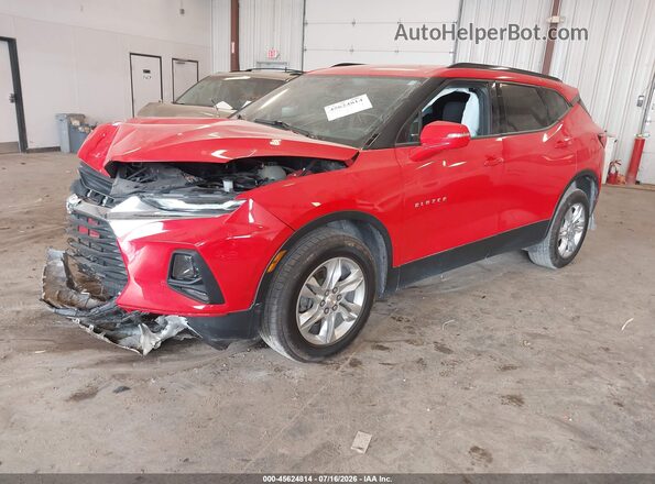 3GNKBHRS9LS623367 2020 CHEVROLET BLAZER Red Przód lewy