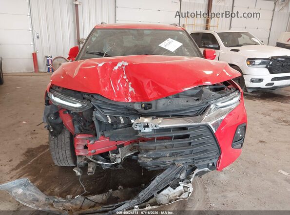 3GNKBHRS9LS623367 2020 CHEVROLET BLAZER Red Widok zestawu wskaźników
