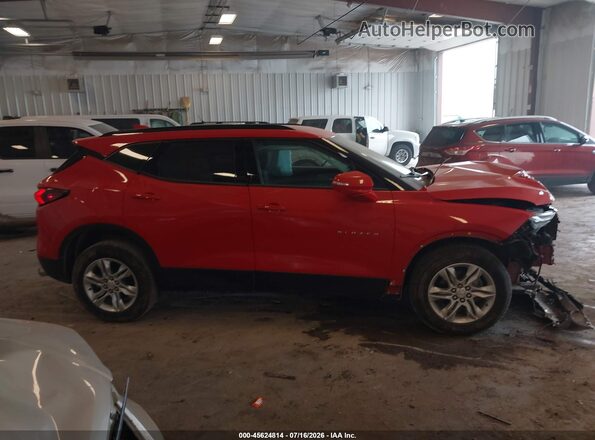 3GNKBHRS9LS623367 2020 CHEVROLET BLAZER Red Widok wnętrza z tyłu