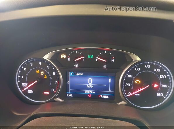 3GNKBHRS9LS623367 2020 CHEVROLET BLAZER Red Widok tylnych siedzeń