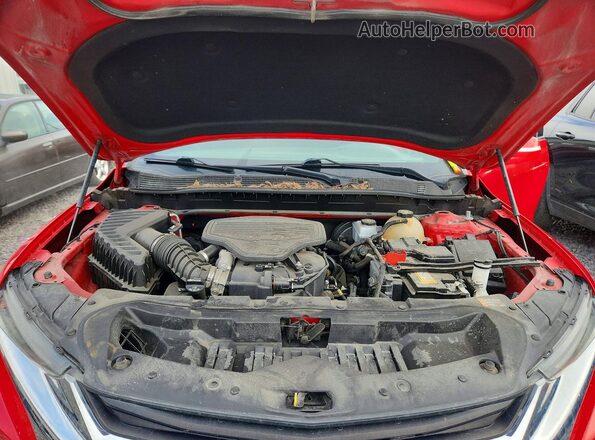 3GNKBHRS9LS670916 2020 CHEVROLET BLAZER Red Vista del compartimento del motor