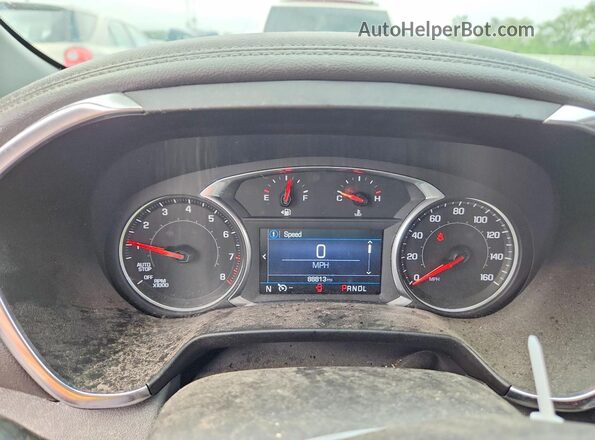 3GNKBHRS9LS670916 2020 CHEVROLET BLAZER Red Vista del cuadro de instrumentos