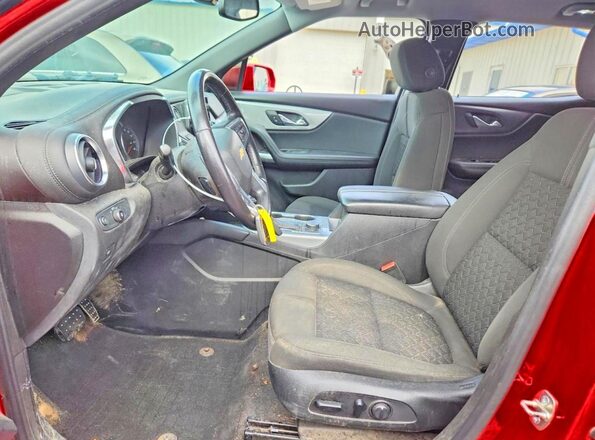 3GNKBHRS9LS670916 2020 CHEVROLET BLAZER Red Vista interior delantera
