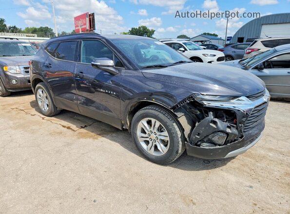 3GNKBHRSXMS501344 2021 CHEVROLET BLAZER Серый Передняя правая четверть