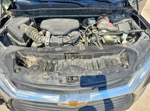 3GNKBHRSXMS501344 2021 CHEVROLET BLAZER Серый Вид задней части салона