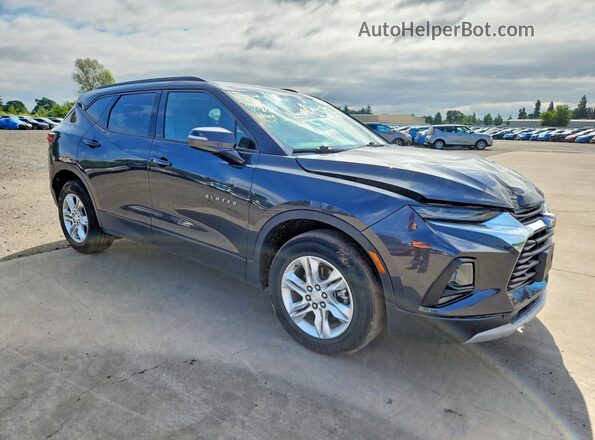 3GNKBHRSXMS573418 2021 CHEVROLET BLAZER Gray წინა მარჯვენა