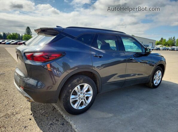 3GNKBHRSXMS573418 2021 CHEVROLET BLAZER Gray უკანა მარჯვენა