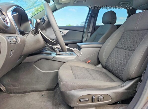 3GNKBHRSXMS573418 2021 CHEVROLET BLAZER Gray წინა სალონის ხედი