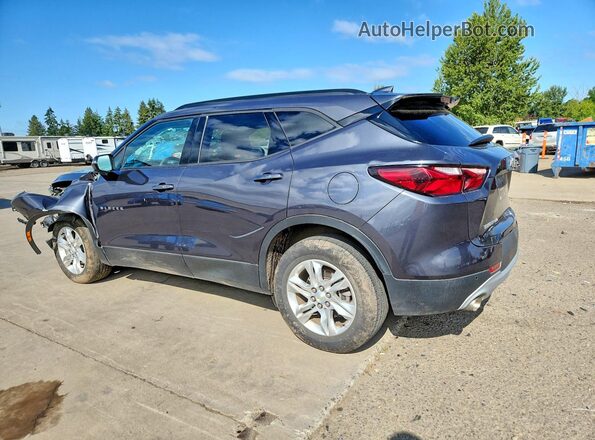 3GNKBHRSXMS573418 2021 CHEVROLET BLAZER Gray უკანა მარცხენა