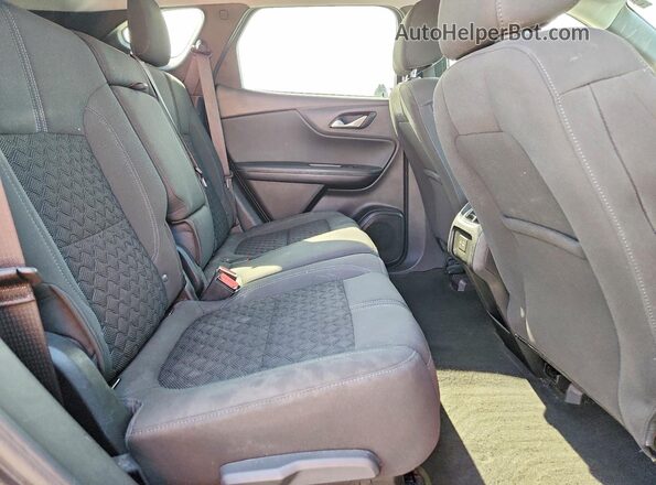 3GNKBHRSXMS573418 2021 CHEVROLET BLAZER Gray უკანა სავარძლების ხედი
