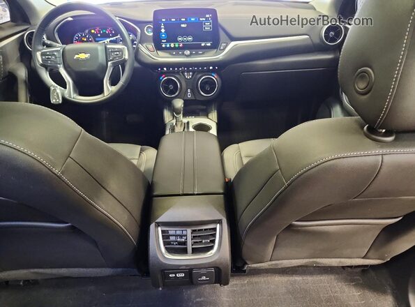 3GNKBJR47RS177348 2024 CHEVROLET BLAZER Gray Առջևի վահանակի տեսք