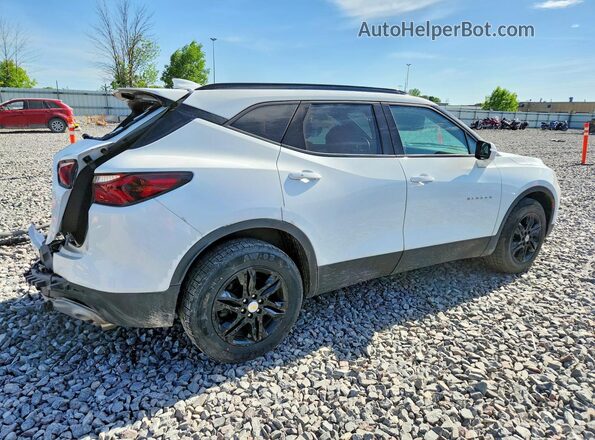 3GNKBJRS0NS136570 2022 CHEVROLET BLAZER White Trasero derecho